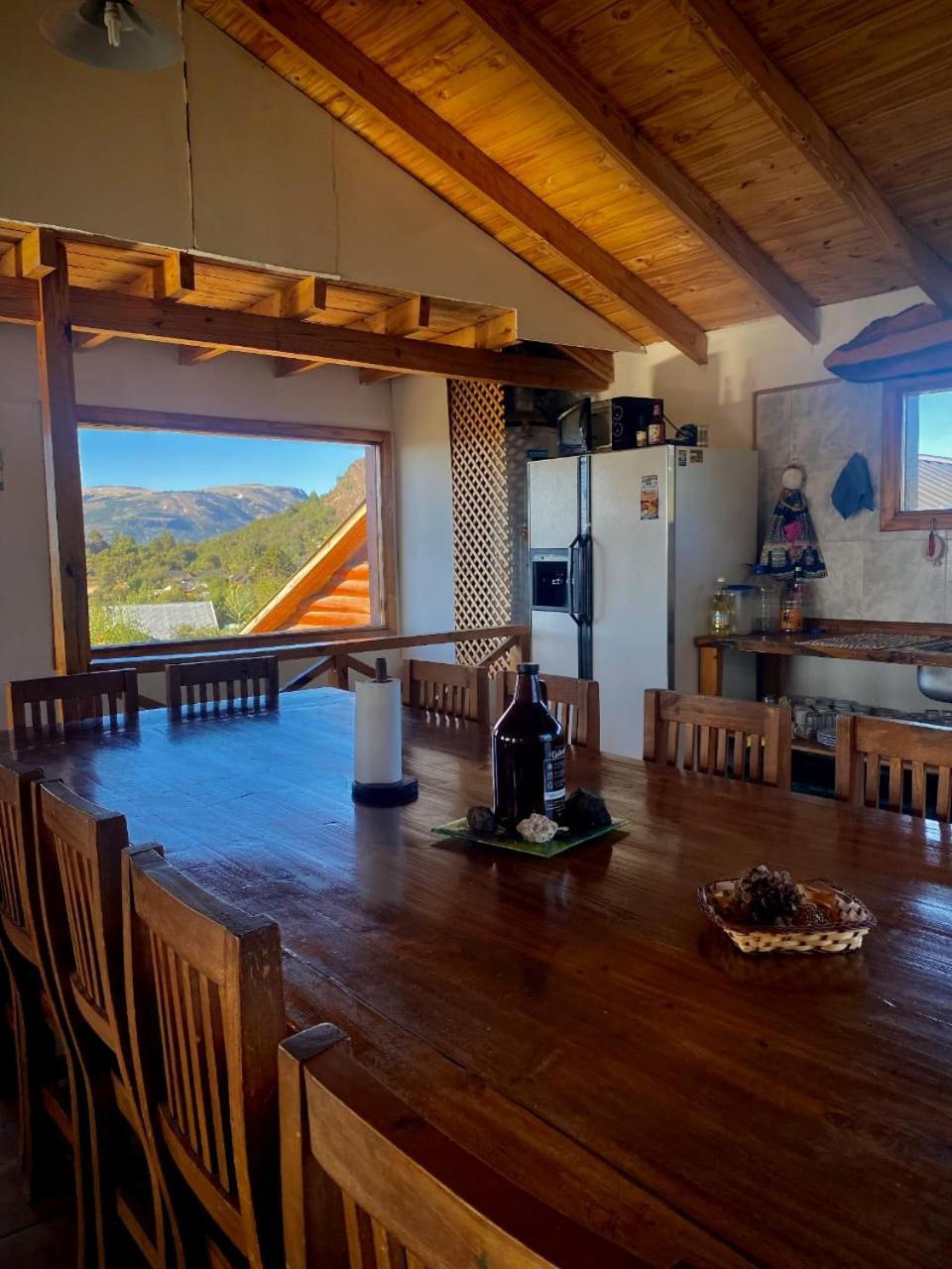 Hostel Andino Villa Pehuenia Bagian luar foto