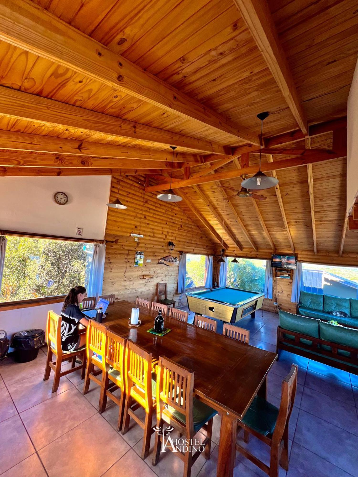 Hostel Andino Villa Pehuenia Bagian luar foto