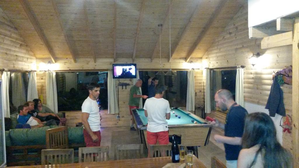 Hostel Andino Villa Pehuenia Bagian luar foto