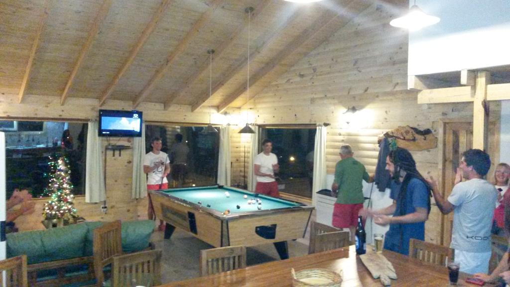 Hostel Andino Villa Pehuenia Bagian luar foto